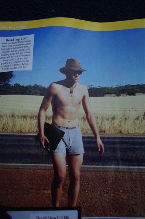 Ledger started acting in television when he was 17. Heath in Australia OK magazine - Heath Ledger Photo ...