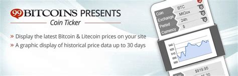 Considering the costs of all infrastructural and operational expenses, mining calculator helps in figuring out the profit amount. Coin Ticker: Bitcoin & Litecoin Prices for WordPress Widget Plugin