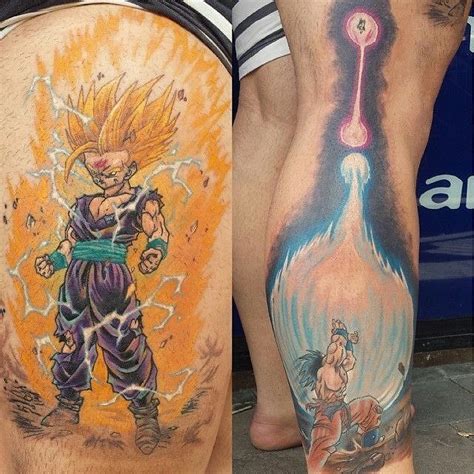 No surprise, there are many dragon ball tattoos. Image Source: pinimg | Z tattoo, Dragon ball tattoo, Dbz ...
