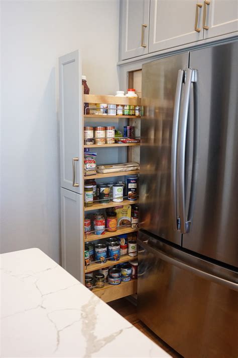 A pantry is a real luxury and very convenient. Pin by Cabinets by Design LLC on Storage | No pantry ...