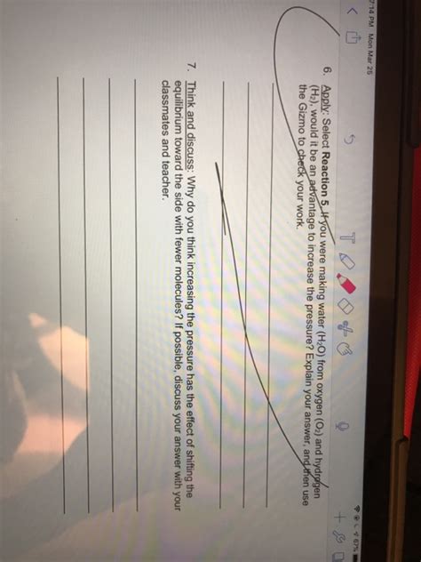 This pdf book provide gizmo answer key student exploration dichotomous key guide. Solved: 7:14 PM Mon Mar 25 6. Apply: Select Reaction 5 Ity ...