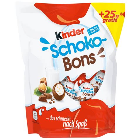 kinder Schoko-Bons 200g + 25g gratis | Online kaufen im World of Sweets ...