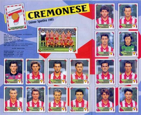 Jarenlang was gianluca vialli mijn favoriete italiaanse voetballer. ANOTANDO FÚTBOL *: CREMONESE
