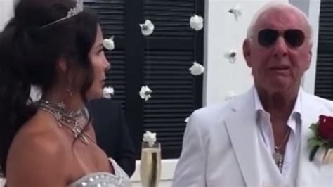 Another funny wild classic ric flair interview with whoo kid! Ric Flair marries Wendy Barlow (Fifi The French Maid from ...