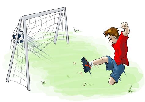 They represent the person i once aspired to be. goal cartoon 2 of 153. Children's Football Stories set in Ireland from Grace Jolliffe