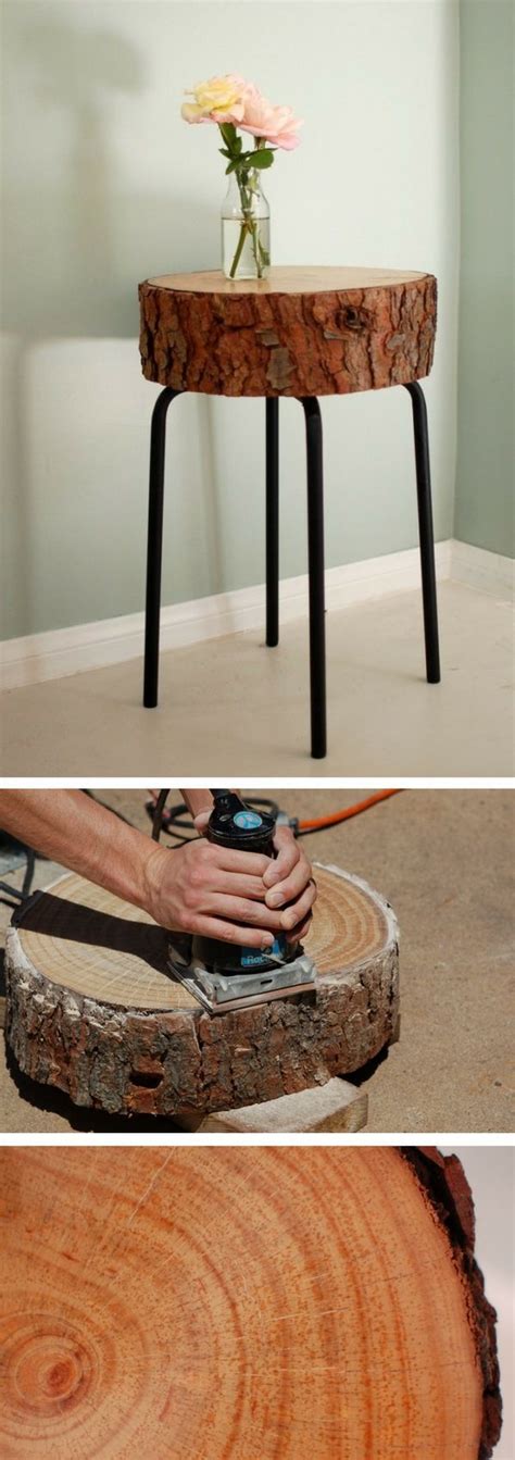 Sep 20, 2020 · sand your stump to get it smooth and then run over it with a tack cloth or damp cloth to remove any sawdust. diy tree stump table ideas how to make them | Wood diy ...