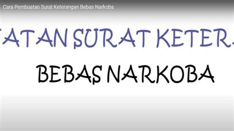 Check spelling or type a new query. Cara dan Syarat Pembuatan Surat Keterangan Bebas Narkoba ...