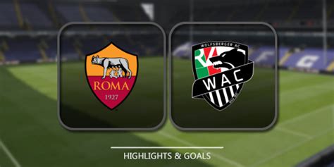 Stream sampdoria vs roma live. Roma vs Wolfsberger AC - Highlights