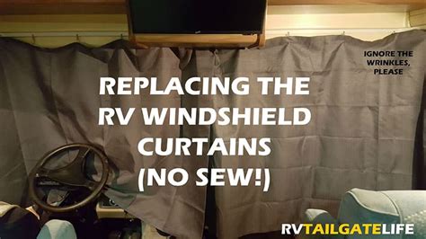 We did not find results for: No Sew! Upgrading RV Windshield Curtains - RV Tailgate Life