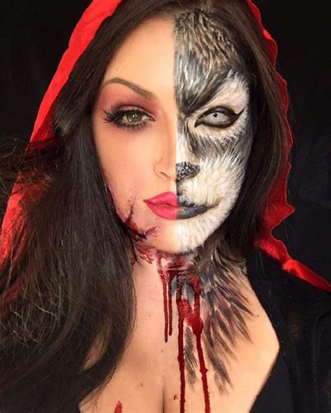 Everyone loves the story of little red riding hood, but our gruesome halloween makeup tutorial puts a twist on the tale thanks to the big bad wolf! Irish Makeup Artist Natalie Costello is Going Viral for ...