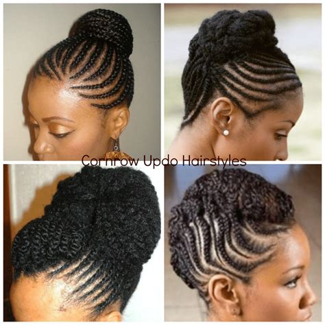 All these straight up hairstyles will make you stand out. Cornrow hairstyles for Stylish Womens | Hair styles ...