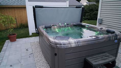 Energy efficient jacuzzi spas with lounge seating for comfort can fit up to 6 people at a time. American Whirlpool Hot Tub in Nashua NH - Matley Swimming ...