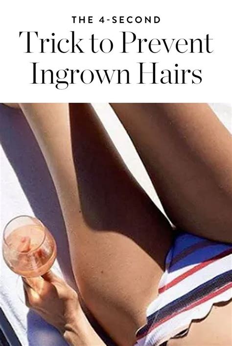 They're hairs that have grown into your skin. The 4-Second Way to Prevent Ingrown Hairs | Ingrown hair ...