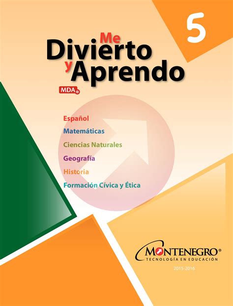 ¡suerte y a practicar con nuestros test de. Me Divierto Y Aprendo 5 Contestado / Cuaderno De Trabajo ...