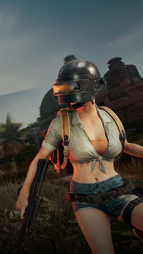 Couldnt think up a complex background for this one so i put in 2 options you can toggle between check the wallpaper settings for options. Helmet Girl PUBG Lite Free 4K Ultra HD Mobile Wallpaper