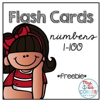 How to use number flashcards? This set of free, basic numbered flash cards is perfect ...
