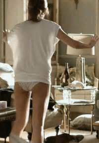 Unwillingly, she moved a few steps aside. Mila Kunis' Little Butt In White Panties