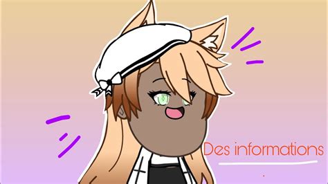 Informations ( avec voix Google traduction) UwU + introduction - YouTube