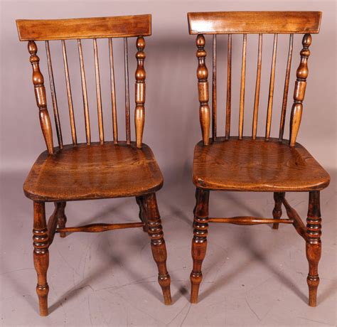 Antique kitchenalia and furniture from the antique kitchen. Pair Of Lincolnshire Kitchen Windsor Chairs | 619100 ...