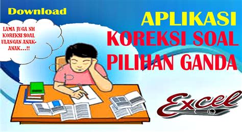 Adi mengikuti ujian tes dengan mengerjakan soal pilihan. APLIKASI KOREKSI SOAL PILIHAN GANDA - Edukasi Suwoyo.com