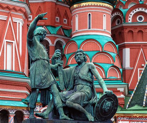Памятник Минину и Пожарскому, Москва. Фото, видео, описание, автор, где ...