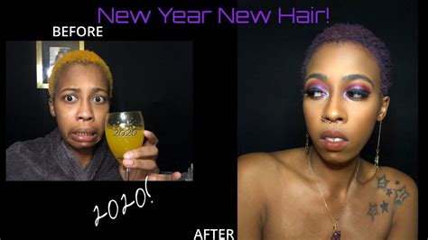 PURPLE HAIR COLOR!? Removing My old color with Color OPPS ...