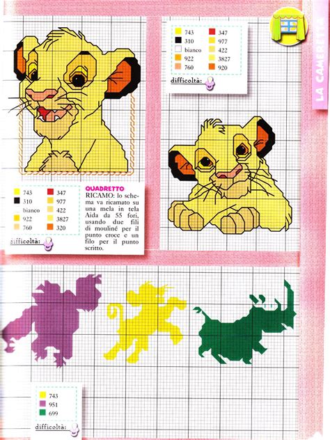 Maybe you would like to learn more about one of these? Free cross stitch patterns Disney Simba (1) - free cross ...