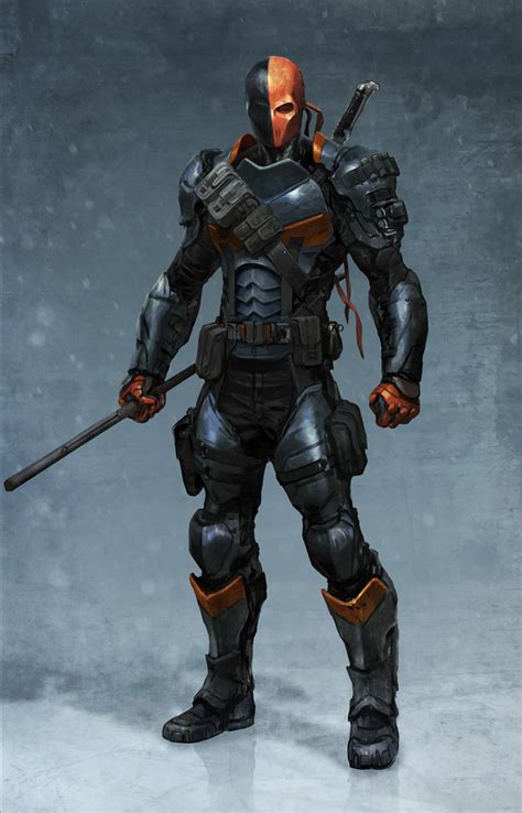 Arkham origins is the next installment in the blockbuster batman: Deathstroke Art - Batman: Arkham Origins Art Gallery