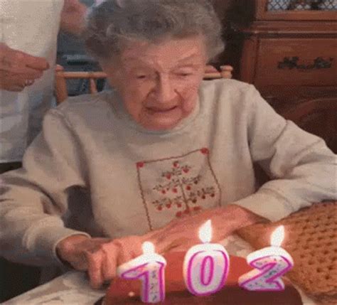The perfect gift for a wonderful couple. Grandma's Dentures Fall Out From Blowing Out Candles GIF ...
