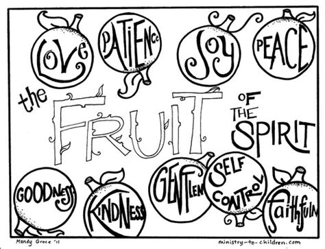 Fruit of the spirit posters and coloring sheets. Fruit of the Spirit Coloring Pages (free printables)