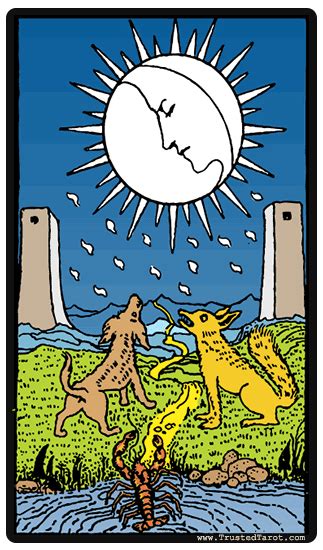 The moon also has close ties with another card in the tarot deck, the sun. The Moon Tarot Card Meaning