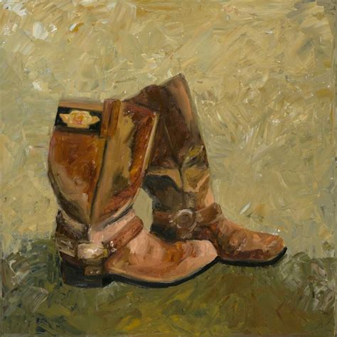 Then i tried this acrylic spray paint for the first time, and i. Cowboy Boots Painting at PaintingValley.com | Explore ...