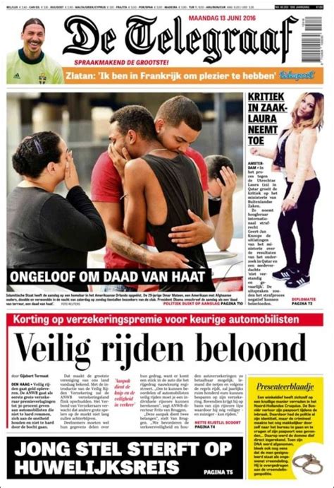 • new reading experience with page navigation, page and article summary. Newspaper De Telegraaf (Netherlands). Newspapers in ...