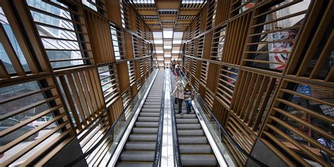 Nu sentral is a grand and popular shopping mall in kuala lumpur. Nu Sentral Escalator