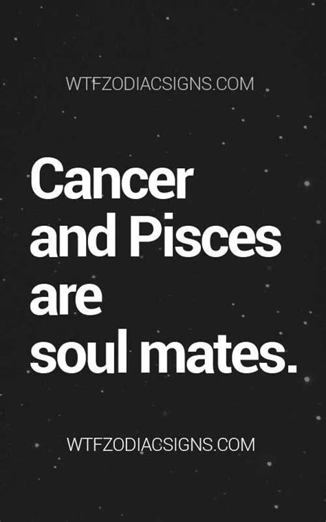 A good prerequisite for a couple! Pin by Jenny England on Crush quotes | Cancer and pisces ...