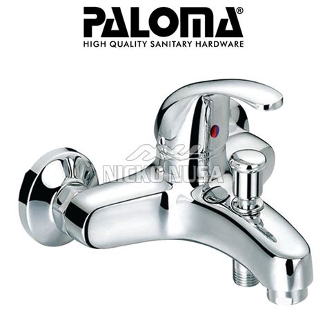 Mandi air panas dingin dengan kran shower terbaik fitur tanam atau tempel dinding dari merk toto, onda, american standard, grohe fitur air panas dingin dalam satu set kran shower lapisan chrome. Faucet PALOMA FCP 2301 Keran Kran Air Panas Dingin Bak Shower