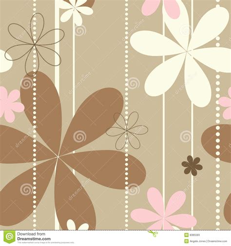 Floral pattern stock photos and images. Retro Beige Floral Seamless Pattern Stock Vector ...