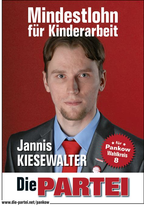 Die grüne partei war von februar bis april 1990 mit einem minister ohne geschäftsbereich im kabinett modrow sowie nach der wahl am 18. Wahlplakate | Die PARTEI Pankow