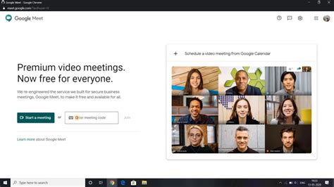 Since google meet works entirely in a web browser, you don't need to install a google meet client on your if you've received a meeting code instead of a joining link for a google meeting, then open the meet.google.com website in either chrome or edge. Google Meet is Now Available for Free| How to Use Google ...