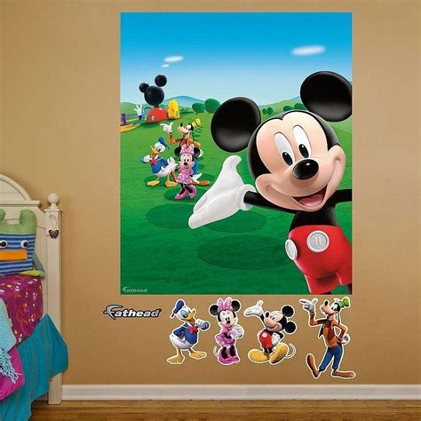 Mickey mouse home decorations mickey mouse clubhouse room decor kit. 20 Ideas of Mickey Mouse Clubhouse Wall Art | Wall Art Ideas