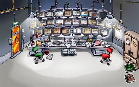 Elite penguin force — gadget room (midi version) 01:29. Club Penguin Rewritten Cheats™: Club Penguin Rooms #55: HQ