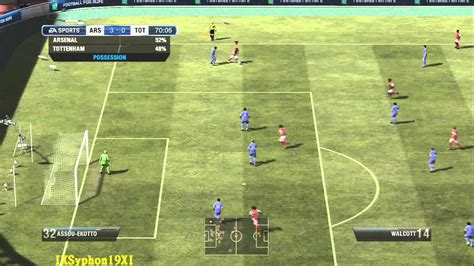 Arsenal 1, tottenham hotspur 0. Fifa 12 | Arsenal vs Tottenham | 2nd Half | HD - YouTube