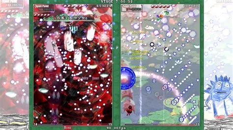 The objective is to survive longer than the other player. Touhou 9 - Phantasmagoria of Flower View - ultra 90fps ...