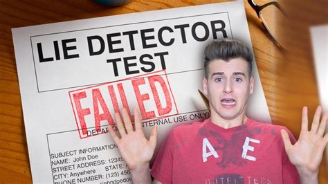 Today's wonder of the day was inspired by dominic. Can You Pass A Lie Detector Test? - YouTube