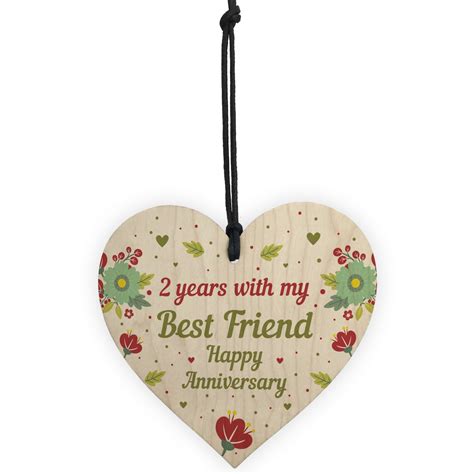 Many weddings are not the first one for either or both members of the couple. 2nd Wedding Anniversary Gift For Husband Wife Wooden Heart Gifts