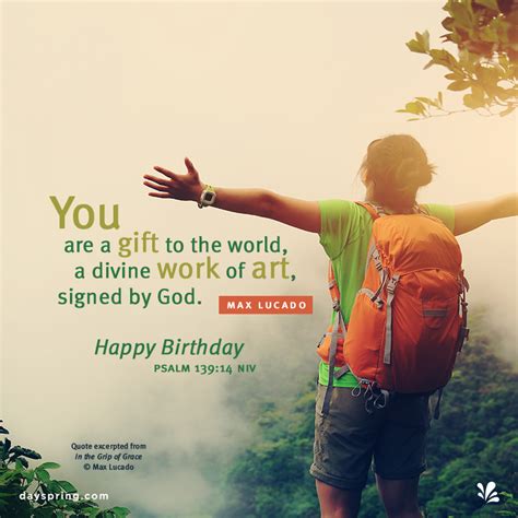You can choose a phrase from many quotes to wish the person you admire a happy birthday. eCard Studio | DaySpring