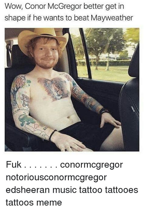 Funny memes for ufc start conor mcgregor. 25+ Best Memes About Music Tattoo | Music Tattoo Memes