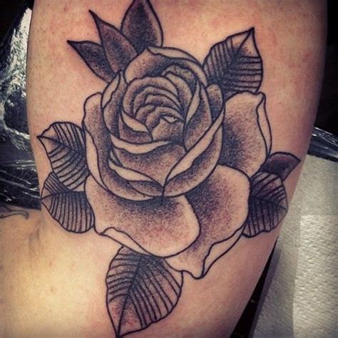 Worldwide shipping available at society6.com. rose dotwork | Tattoos, Plant tattoo, Floral tattoo