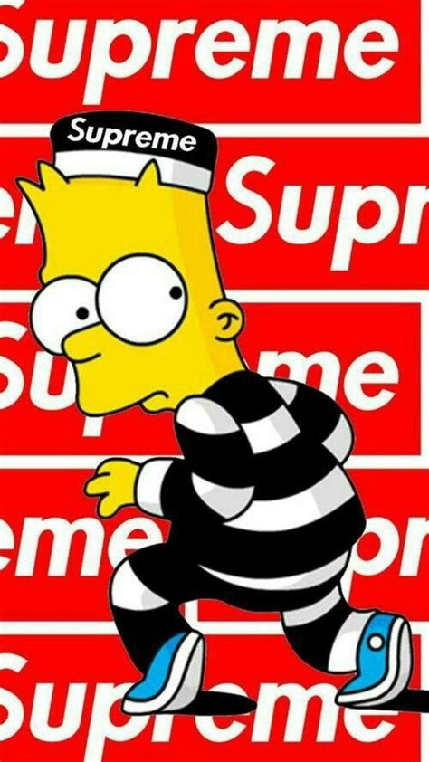 Pinterest adc simpsons art swag cartoon hypebeast wallpaper. Pin de Anya em capinhas | Papel de parede supreme, Papeis ...