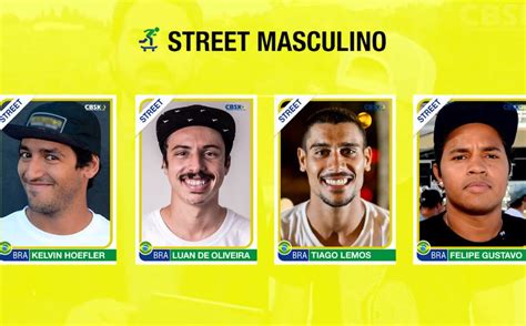 Im weg steht nur noch brasilien. Das ist das Olympia Skateboard Team von Brasilien ...